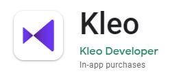 Kleo on the google play store but in beta version now